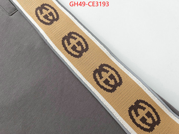 Clothing-Gucci,designer 7 star replica , ID: CE3193,$: 49USD