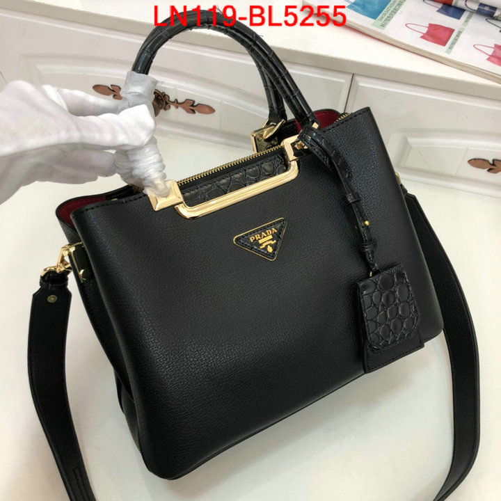 Prada Bags(4A)-Handbag-,replcia cheap ,ID: BL5255,$: 119USD