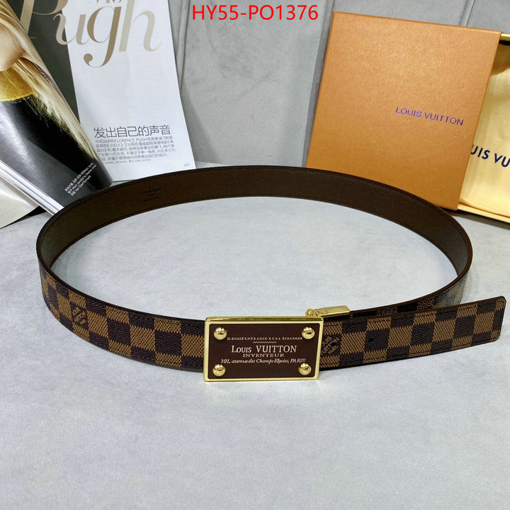 Belts-LV,buy high quality fake , ID: PO1376,$: 55USD