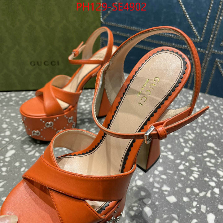 Women Shoes-Gucci,highest quality replica , ID: SE4902,$: 129USD