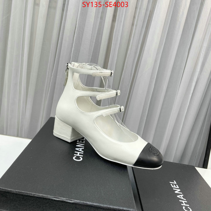 Women Shoes-Chanel,high quality replica designer , ID: SE4003,$: 135USD