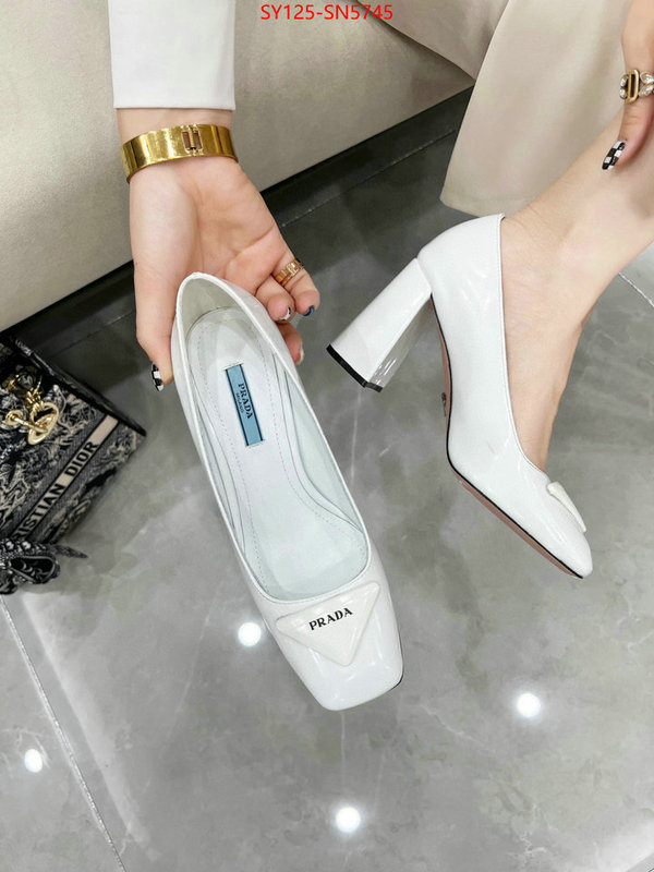 Women Shoes-Prada,replica aaaaa designer , ID: SN5745,$: 125USD