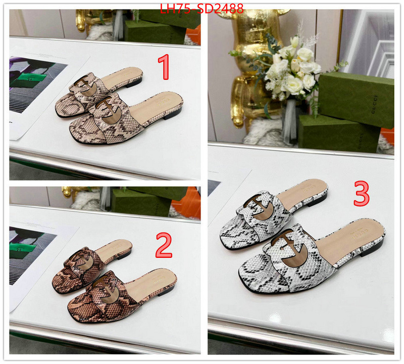 Women Shoes-Gucci,shop designer replica , ID: SD2488,$: 75USD