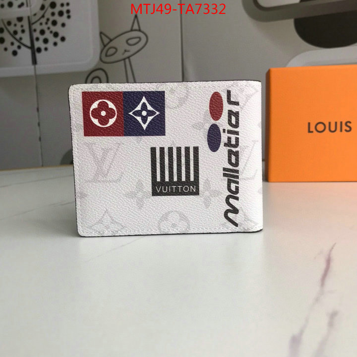 LV Bags(4A)-Wallet,ID: TA7332,$: 49USD