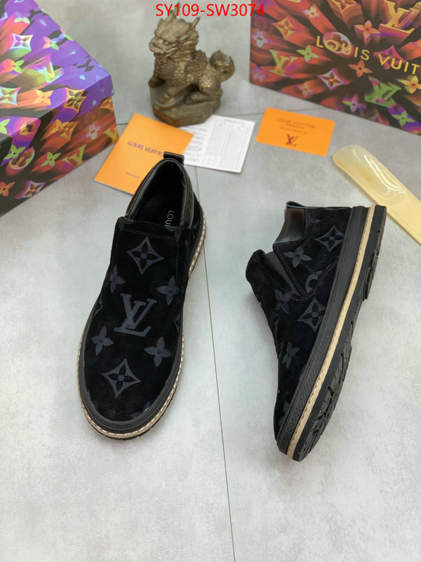 Men Shoes-LV,wholesale imitation designer replicas , ID: SW3074,$: 109USD