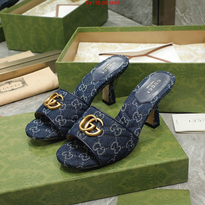 Women Shoes-Gucci,replica how can you , ID: SE1167,$: 115USD