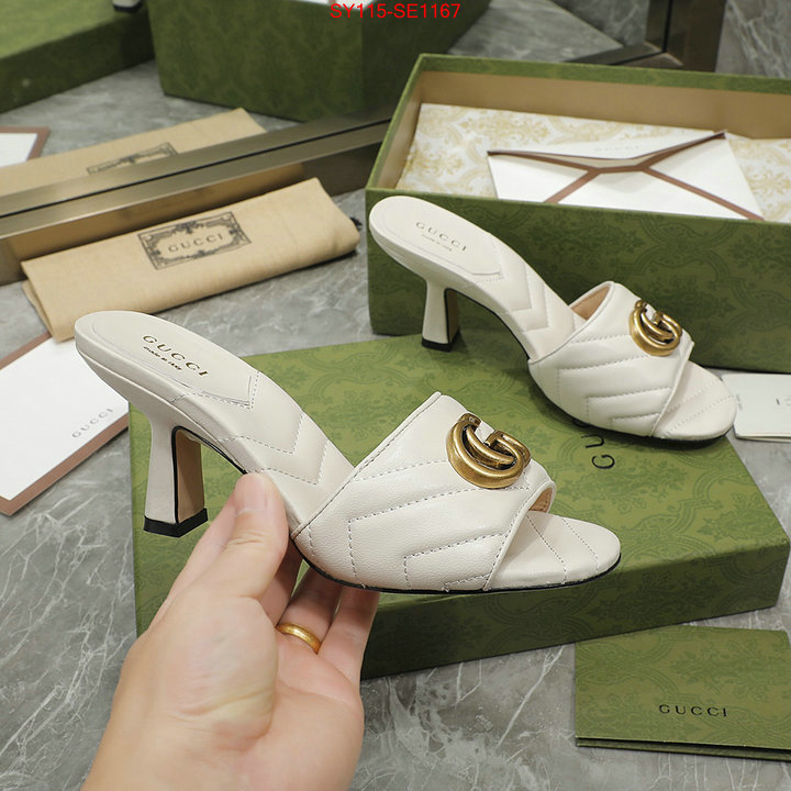 Women Shoes-Gucci,replica how can you , ID: SE1167,$: 115USD