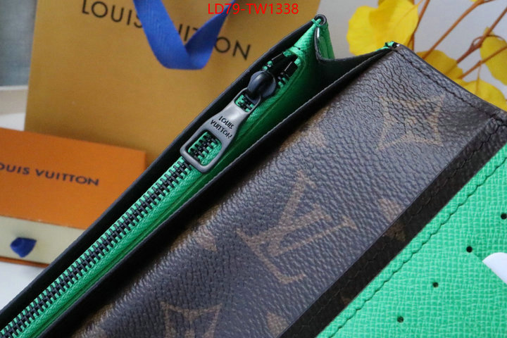 LV Bags(TOP)-Wallet,ID: TW1338,$: 79USD