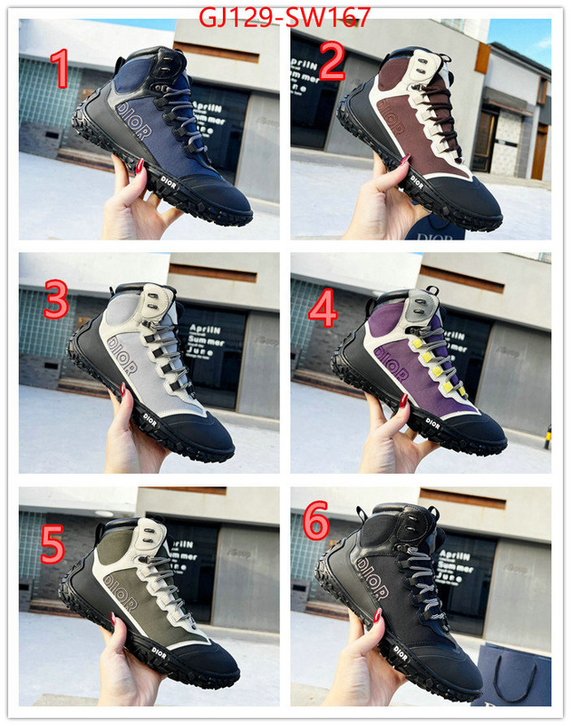 Men shoes-Dior,wholesale designer shop , ID: SW167,$: 129USD