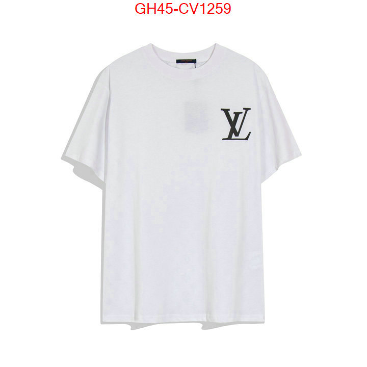 Clothing-LV,wholesale 2023 replica , ID: CV1259,$: 45USD