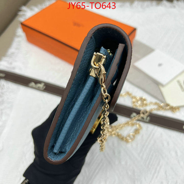 Hermes Bags(4A)-Wallet-,cheap wholesale ,ID: TO643,$: 65USD