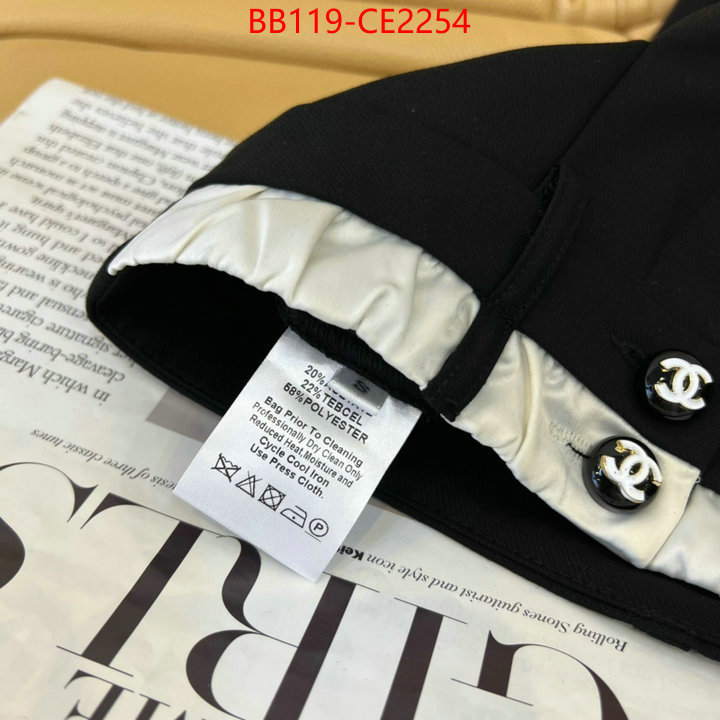 Clothing-Chanel,where quality designer replica , ID: CE2254,$: 119USD