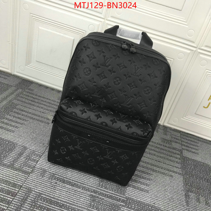 LV Bags(4A)-Backpack-,same as original ,ID: BN3024,$: 129USD