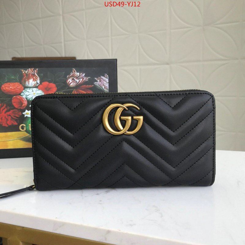 Gucci Bags(4A)-Marmont,aaaaa+ quality replica ,ID: YJ12,$: 49USD