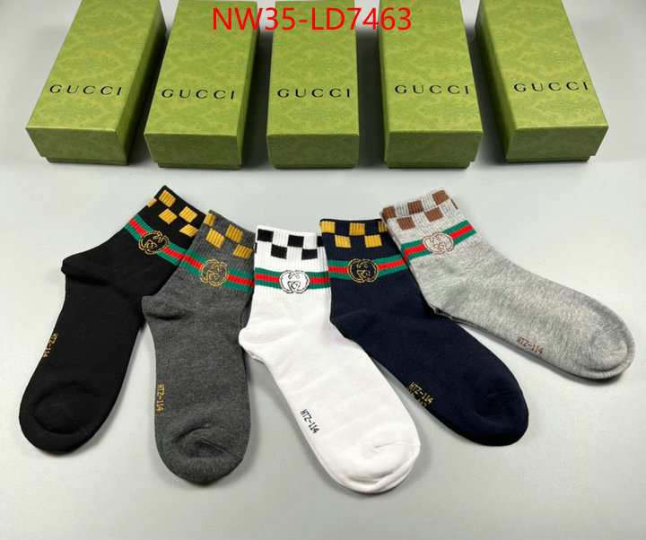 Sock-Gucci,best replica 1:1 , ID: LD7463,$: 35USD