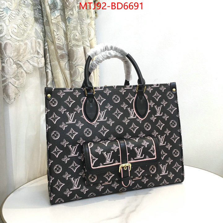 LV Bags(4A)-Handbag Collection-,customize the best replica ,ID: BD6691,$: 92USD