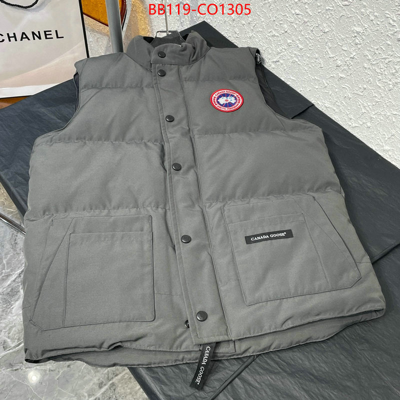 Down jacket Men-Canada Goose,where quality designer replica , ID: CO1305,$: 119USD