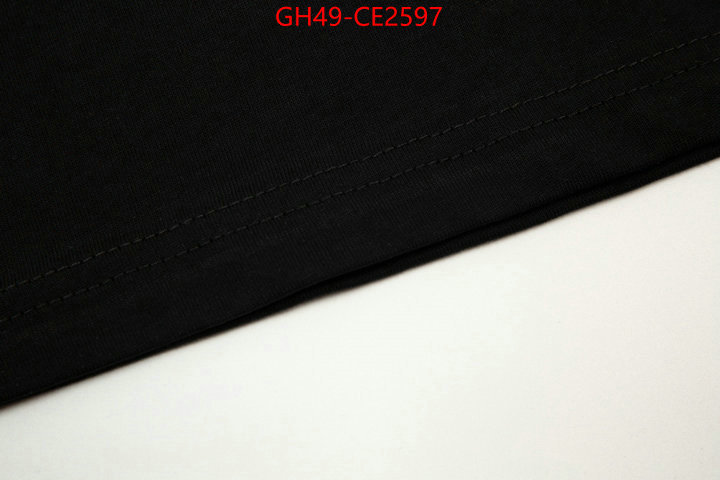 Clothing-Gucci,shop cheap high quality 1:1 replica , ID: CE2597,$: 49USD