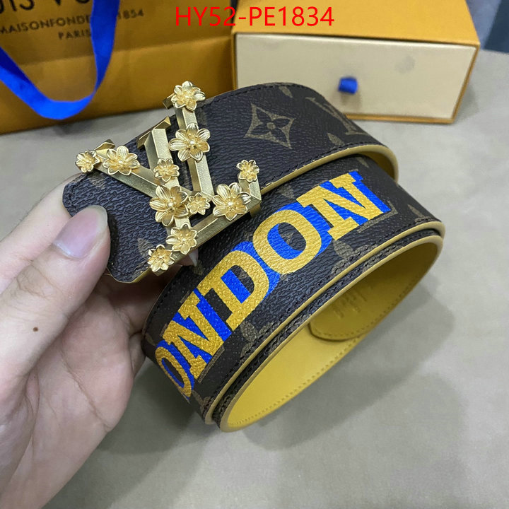 Belts-LV,the best quality replica , ID: PE1834,$: 52USD