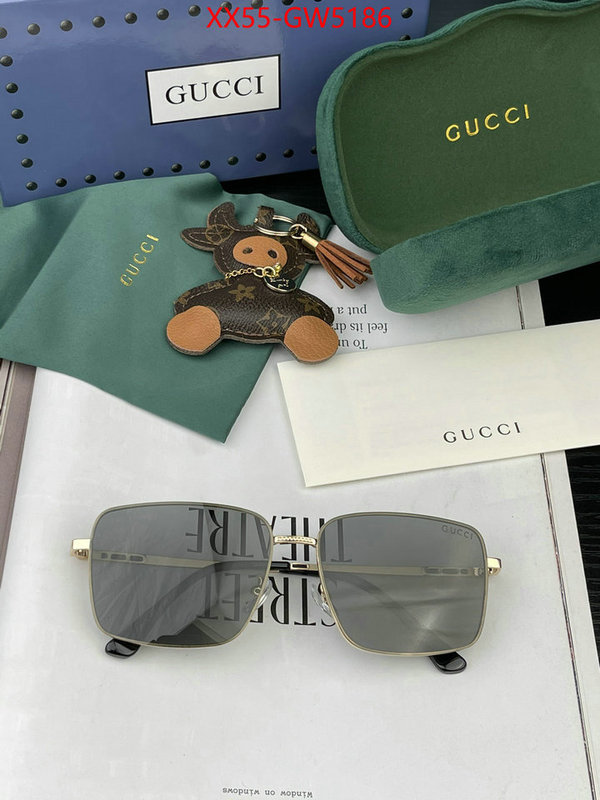 Glasses-Gucci,top 1:1 replica , ID: GW5186,$: 55USD