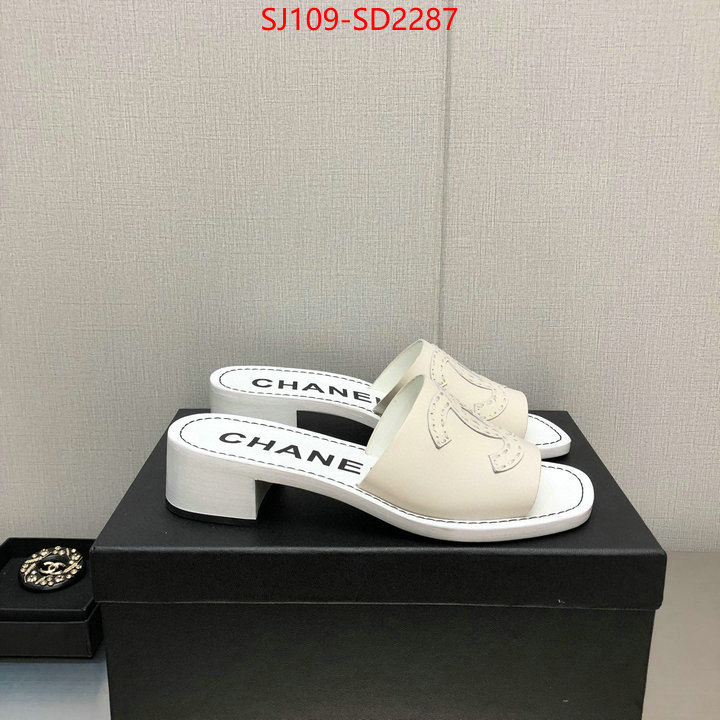 Women Shoes-Chanel,what is a 1:1 replica , ID: SD2287,$: 109USD