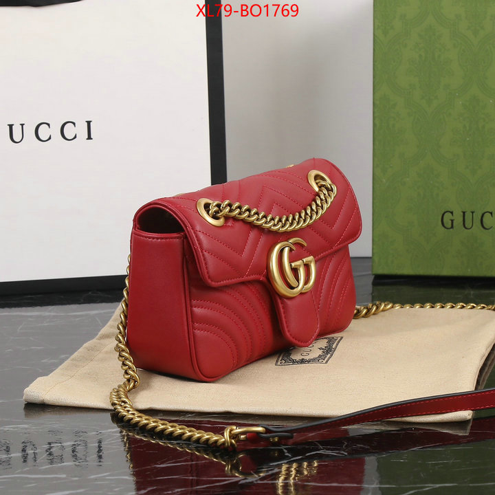 Gucci Bags(4A)-Marmont,buy the best high quality replica ,ID: BO1769,$: 79USD