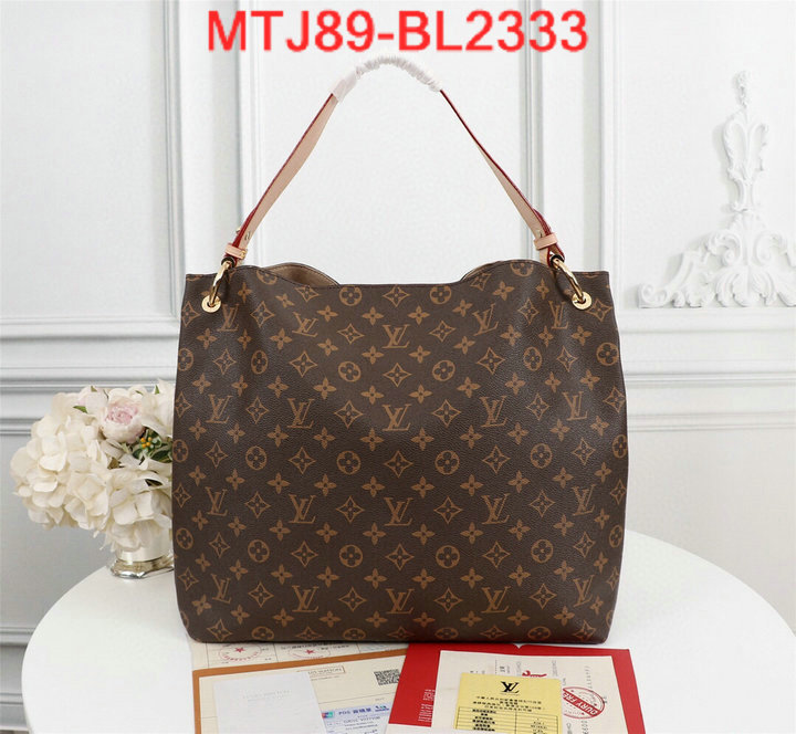 LV Bags(4A)-Handbag Collection-,ID：BL2333,$:89USD