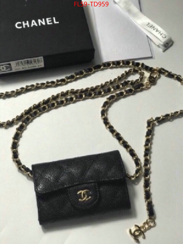 Chanel Bags(4A)-Wallet-,ID: TD959,$: 59USD