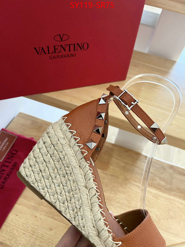 Women Shoes-Valentino,wholesale designer shop , ID: SR75,$: 119USD