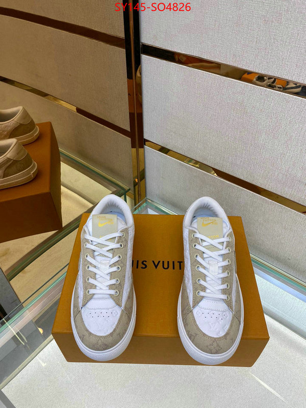 Men Shoes-LV,top quality designer replica , ID: SO4826,$: 145USD