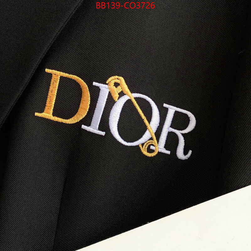 Clothing-Dior,1:01 , ID: CO3726,$: 139USD