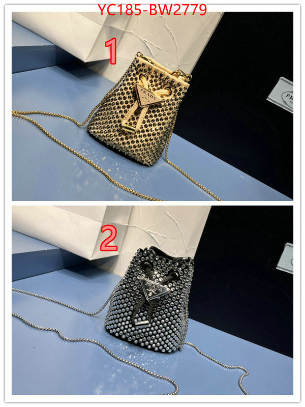 Prada Bags(TOP)-Diagonal-,ID: BW2779,$: 185USD