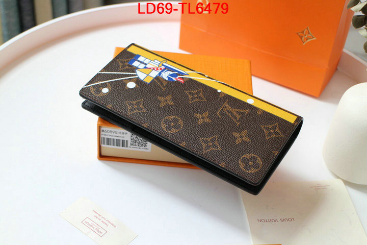 LV Bags(TOP)-Wallet,ID:TL6479,$: 69USD