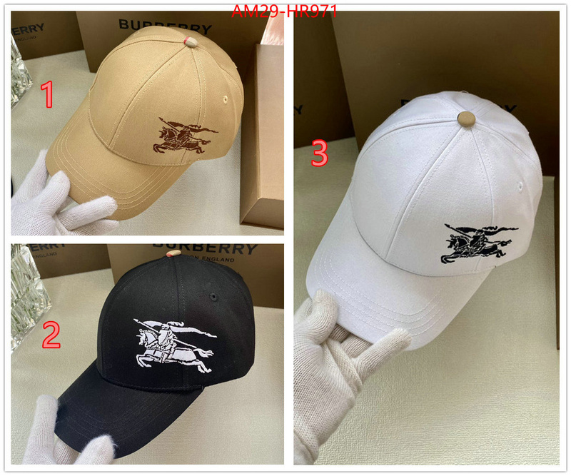 Cap (Hat)-Burberry,copy aaaaa , ID: HR971,$: 29USD