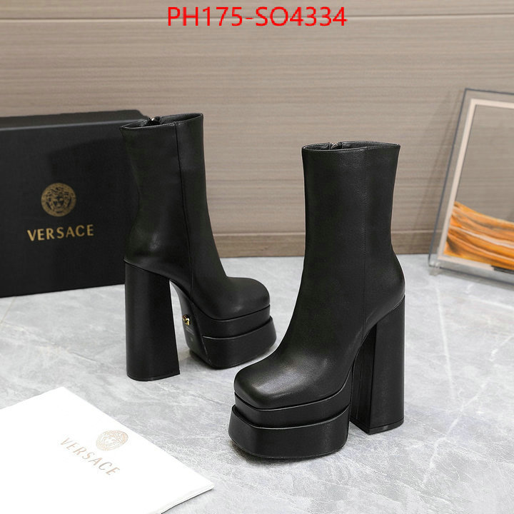 Women Shoes-Versace,mirror copy luxury , ID: SO4334,$: 175USD