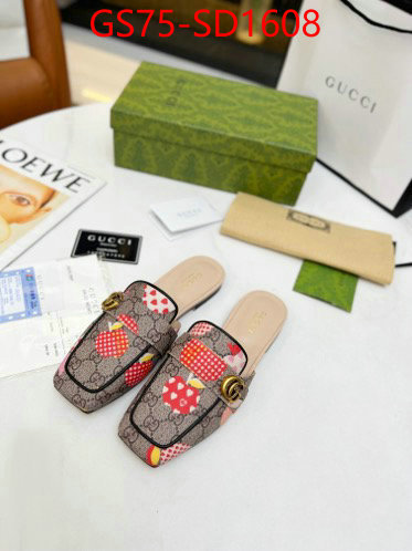 Women Shoes-Gucci,top sale , ID: SD1608,$: 75USD