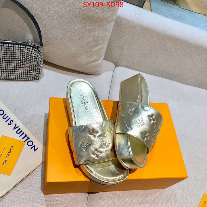 Women Shoes-LV,1:1 replica wholesale , ID: SD98,$: 109USD