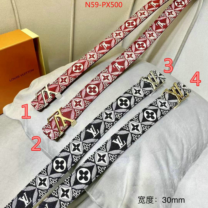 Belts-LV,fashion designer , ID: PX500,$: 65USD