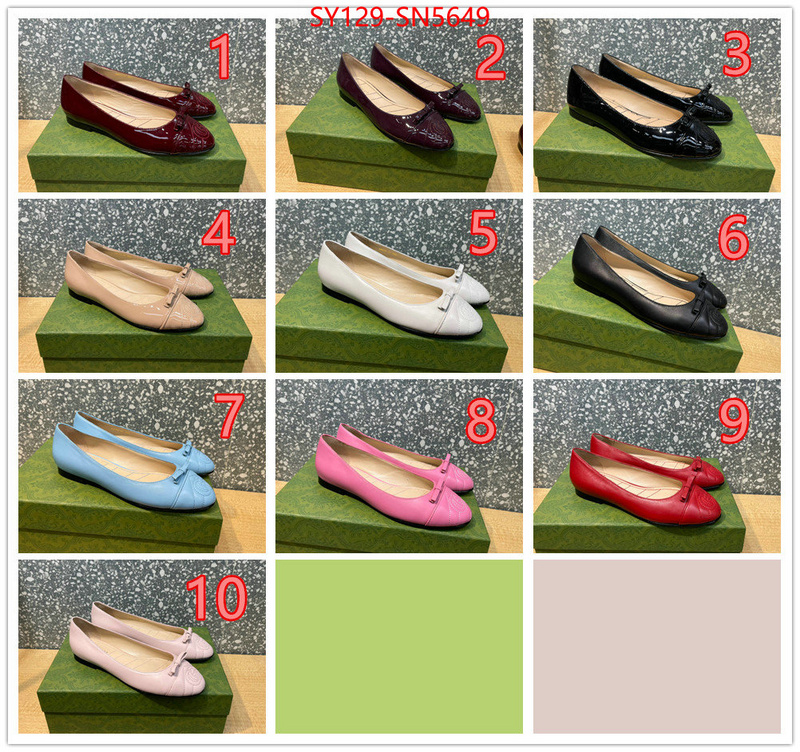 Women Shoes-Gucci,7 star quality designer replica , ID: SN5649,$: 129USD