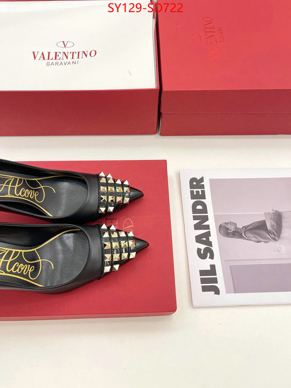 Women Shoes-Valentino,2023 replica wholesale cheap sales online , ID: SD722,$: 129USD