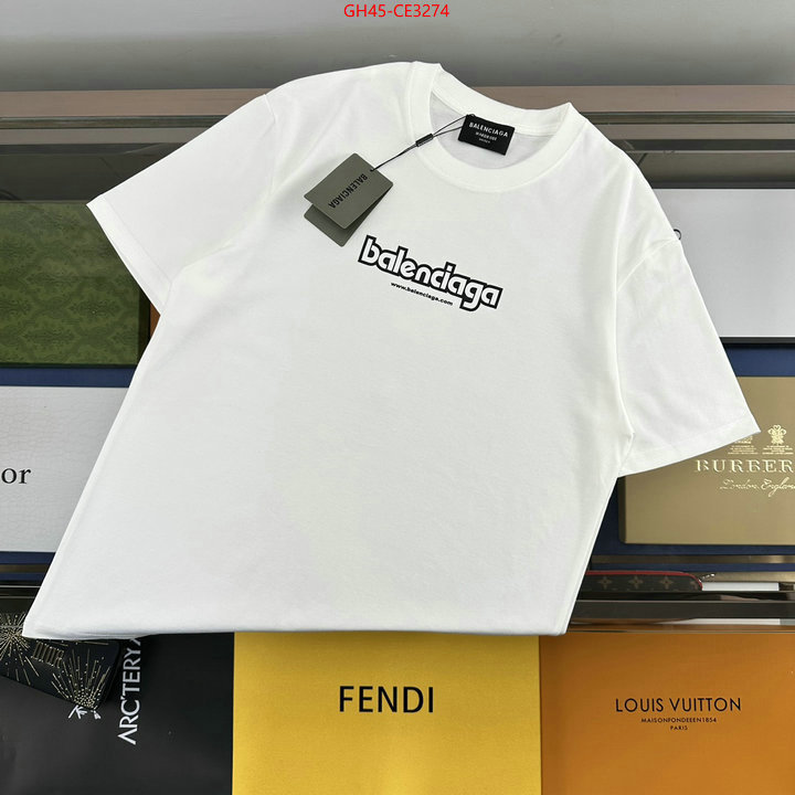 Clothing-Balenciaga,what is top quality replica , ID: CE3274,$: 45USD