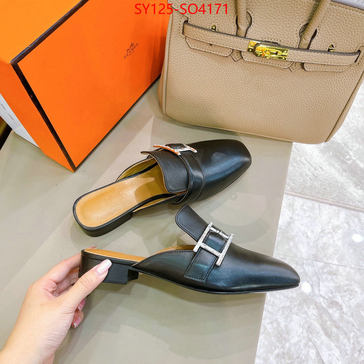Women Shoes-Hermes,the highest quality fake , ID: SO4171,$: 125USD