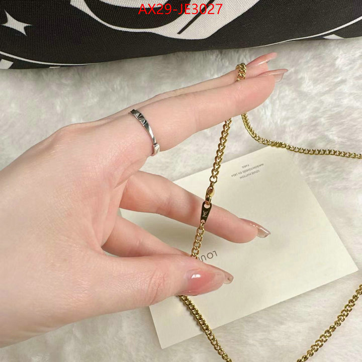 Jewelry-LV,shop the best high authentic quality replica ,ID: JE3027,$: 29USD