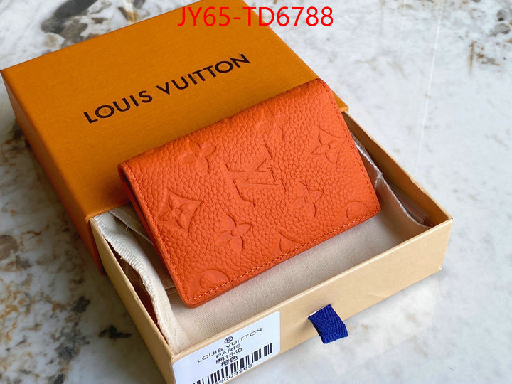 LV Bags(TOP)-Wallet,ID: TD6788,$: 65USD