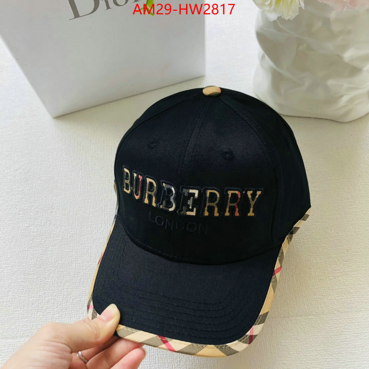 Cap (Hat)-Burberry,what 1:1 replica , ID: HW2817,$: 29USD