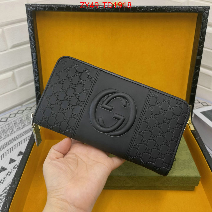 Gucci Bags(4A)-Wallet-,supplier in china ,ID: TD1918,$: 49USD