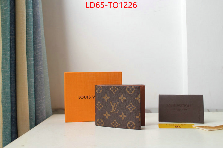 LV Bags(4A)-Wallet,flawless ,ID: TO1226,$: 65USD