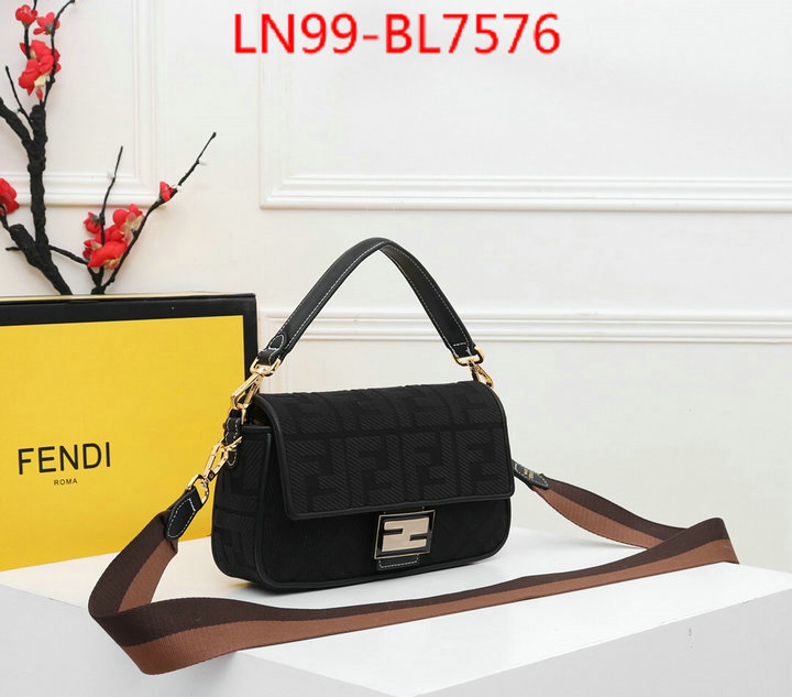 Fendi Bags(4A)-Baguette-,where to buy ,ID: BL7576,$: 99USD