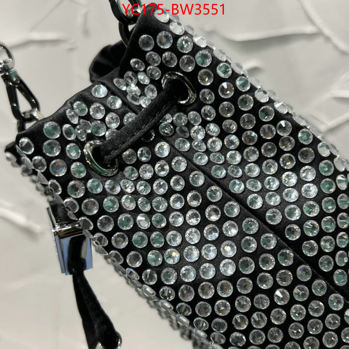Prada Bags(TOP)-Diagonal-,ID: BW3551,$: 175USD