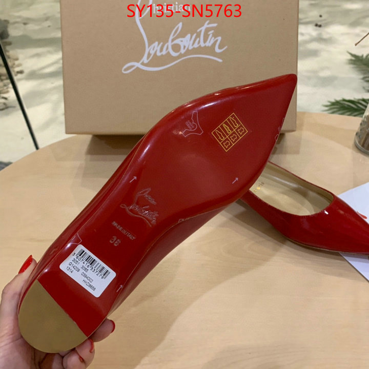 Women Shoes-Chrstn 1ouboutn,replica 1:1 , ID: SN5763,$: 135USD